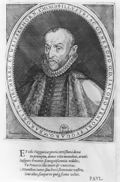Jakob Fugger, 1592 von Dominicus or Custodis Custos